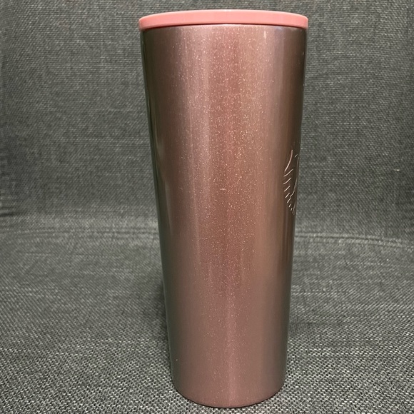 Starbucks Holiday 2020 Stainless Steel Pink/Green Gradient Ombre Tumbler 16oz - Picture 3 of 6